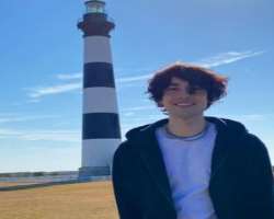 Garrett loves traveling and often shares his photographs at different places on his Instagram account.